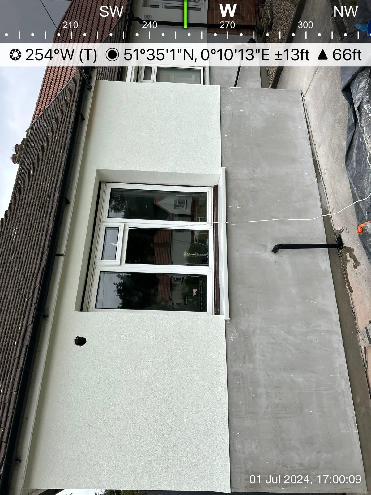 Render & UPVC Windows — In Progress