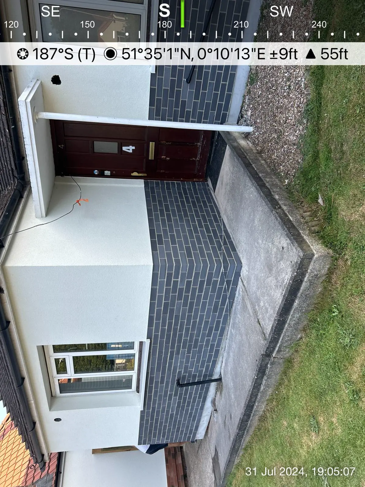 Dark Grey Block Paving Driveway